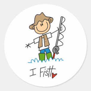 Sticker Rond I Poisson