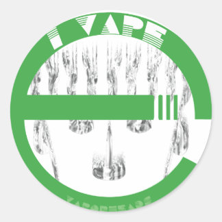 Sticker Rond i vAPE
