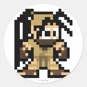 Sticker Rond Ibuki 8 bits