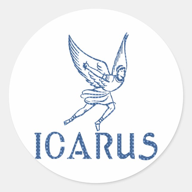 Sticker Rond Icarus (Devant)