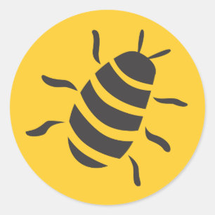 Sticker Rond Icône d'insecte de cafard baisant à Madagascar