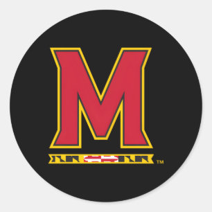 Sticker Rond Icône Terra du Maryland