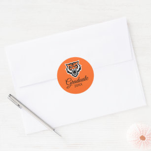 Sticker Rond Idaho State University Bengals Spirit Design