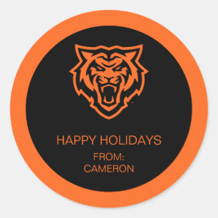 Sticker Rond Idaho State University Bengals Spirit Design