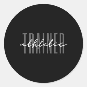 Sticker Rond Idées De Formation Sport Pour Les Cool Enfants