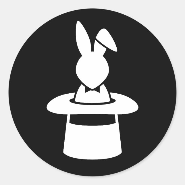 Sticker Rond Idéologie magique (Devant)