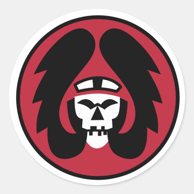 Sticker Rond IDF 101e Escadron (Devant)