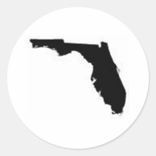 Sticker Rond iFLORIDA MAP2