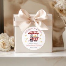 Il a posé la question ! Baby Shower Popcorn