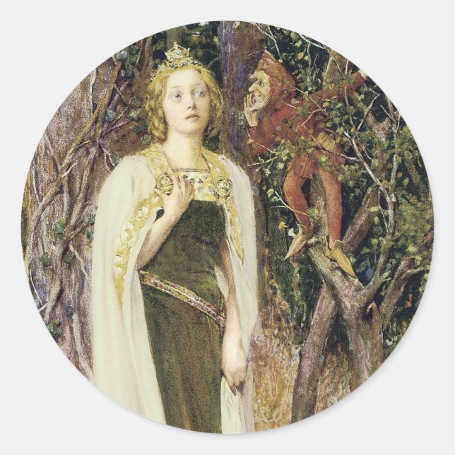 Sticker Rond Il était une fois (Devant)