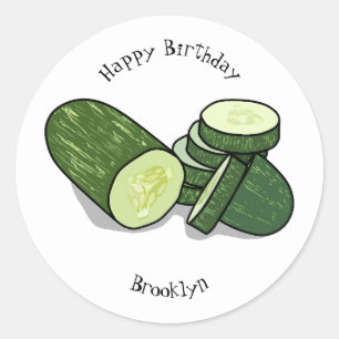 Sticker Rond Illustration de combre