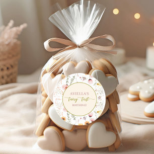 Sticker Rond Imaginaire Fairy Premier Fleur sauvage