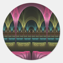 Imaginaire spécial Motif Abstrait coloré Fractal