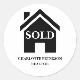 Sticker Rond Immeuble vendu par un professionnel