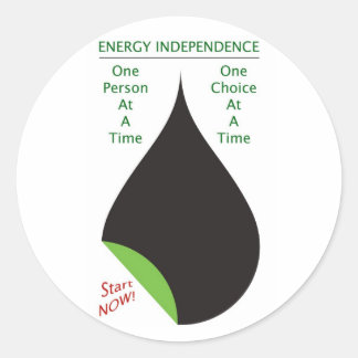 Sticker Rond Indépendance énergétique+
