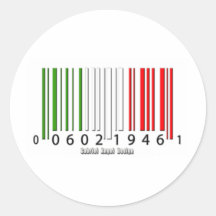 Indicateur de code barre italien