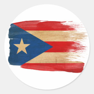 Sticker Rond Indicateur Porto Rico