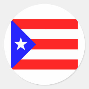 Sticker Rond Indicateur Porto Rico