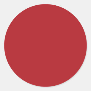 STICKER ROND INDIEN ROUGE