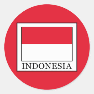 Sticker Rond Indonésie