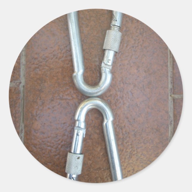 Sticker Rond Infini argent (Devant)