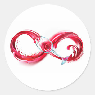Sticker Rond Infinity