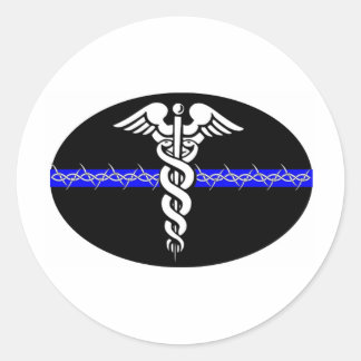 Sticker Rond Infirmière de correction