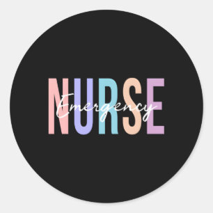 Sticker Rond Infirmière Infirmière Infirmière Infirmière Infirm