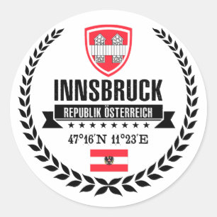 Sticker Rond Innsbruck