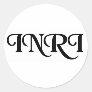 STICKER ROND INRI