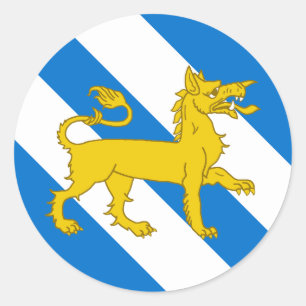 Sticker Rond Insigne de la population du canton de Northpass
