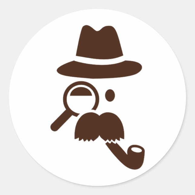 Sticker Rond Inspecteur (Devant)