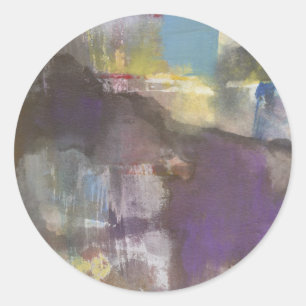 Sticker Rond Interlude calme