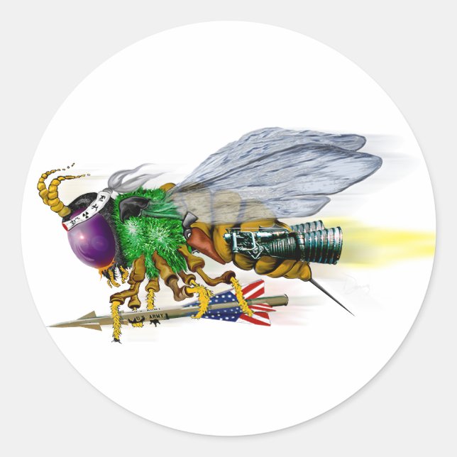 Sticker Rond International Killer Bee (Devant)