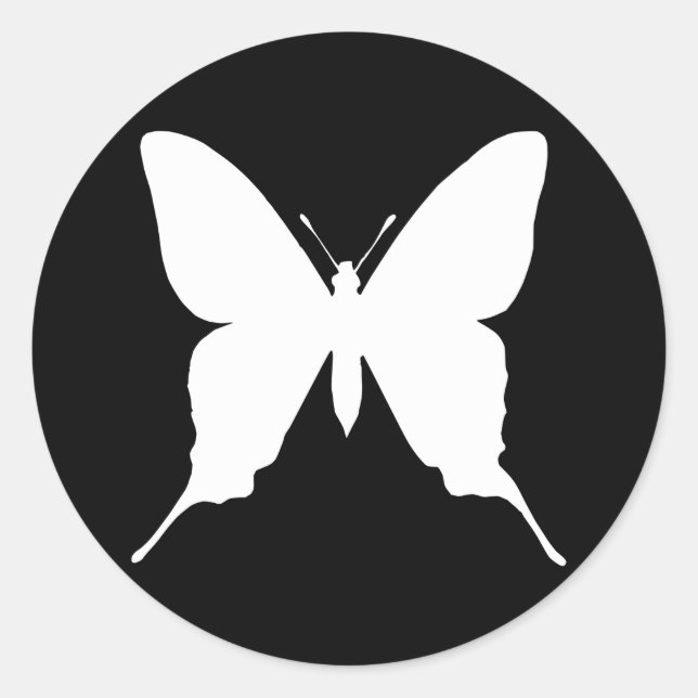 Sticker Rond Iphiclides podalirius (Devant)