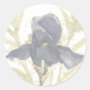 Sticker Rond Iris