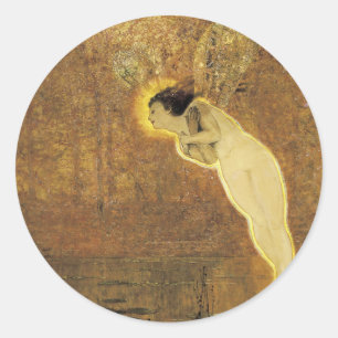 Sticker Rond Iris, Spirit of the Rainbow