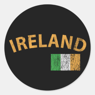 Sticker Rond Irlande