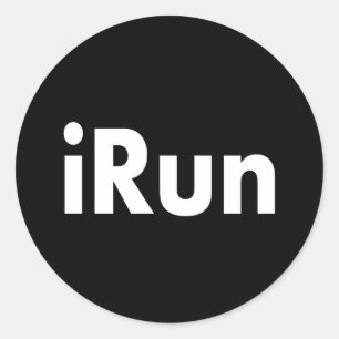 Sticker Rond iRun