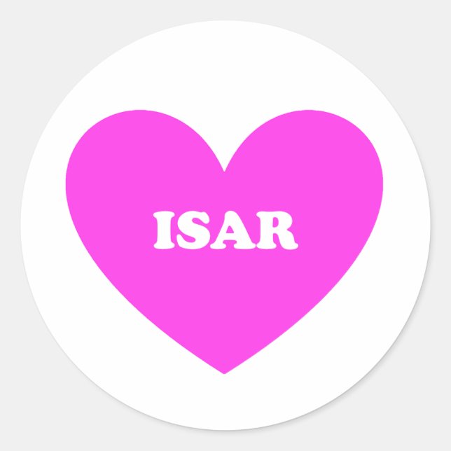 Sticker Rond Isar (Devant)