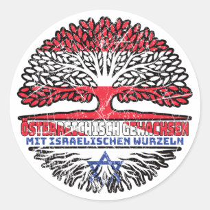 Sticker Rond Israël