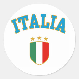 Sticker Rond Italie