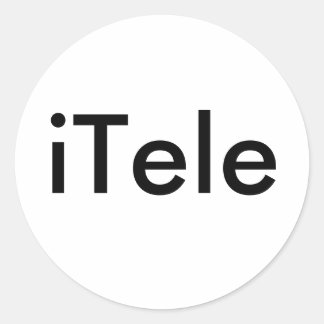 Sticker Rond iTele