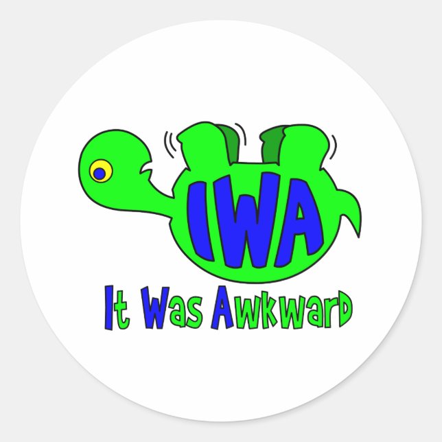 STICKER ROND IWA (Devant)