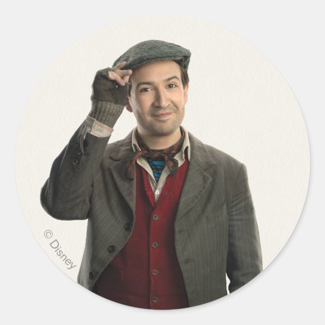 Sticker Rond Jack le Lamplighter (Devant)