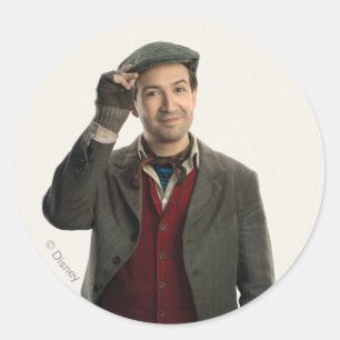 Sticker Rond Jack le Lamplighter