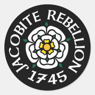 Sticker Rond Jacobite 1745