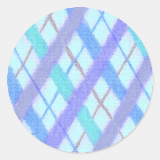 Sticker Rond Jacquard cool (Devant)
