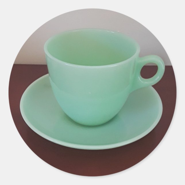 Sticker Rond Jadeite coupe-feu King (Devant)