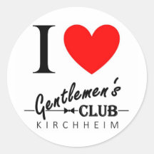 J'adore l'Autocollant Club de Gentlemen "Kirchheim